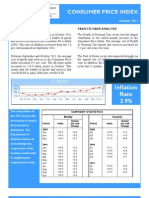 Consumer Price Index - Oct 11