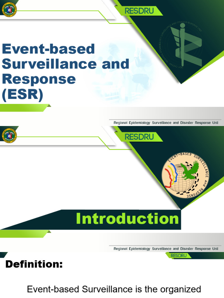 Event-Based Surveillance for Public Health | PDF | Infection ...