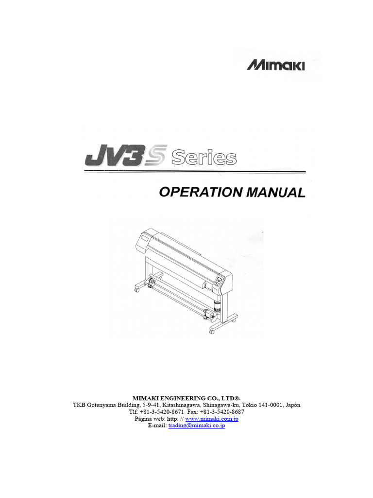 Manual de Operacion Jv3 (Español) | PDF | Conector eléctrico | Cambiar