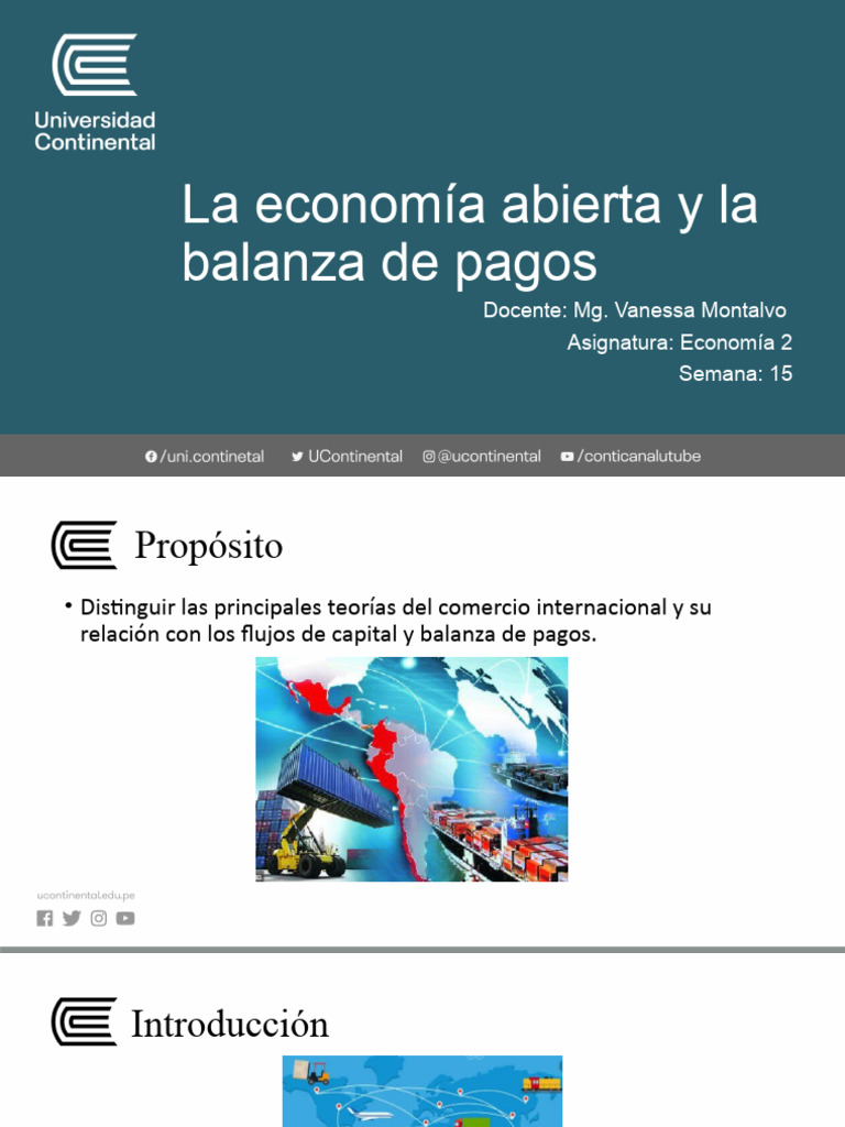 Teorías del Comercio y Balanza de Pagos | PDF | El comercio ...