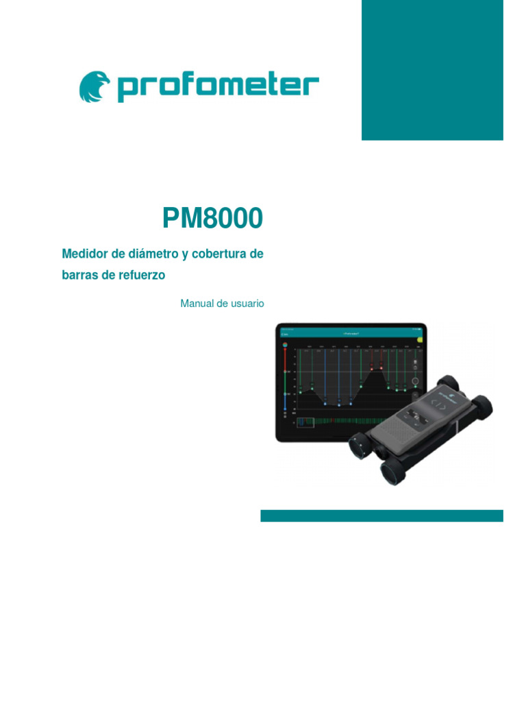 Profometer PM8000 User Manual v4.0 - Spanish 1 | PDF | Corriente ...