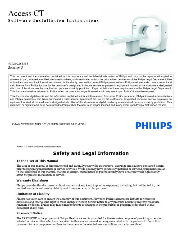 Acess CT Software Installation Instructions | PDF | Bios | Proprietary ...