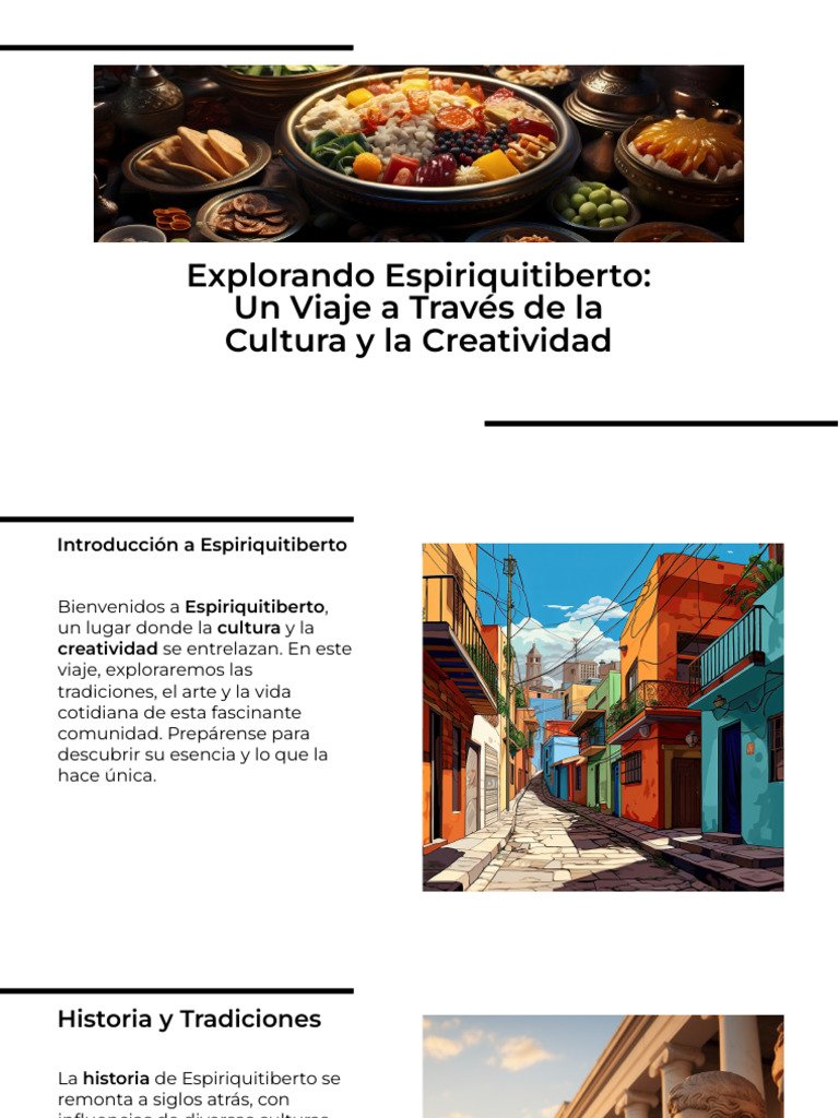 Slidesgo Explorando Espiriquitiberto Un Viaje A Traves de La Cultura y ...