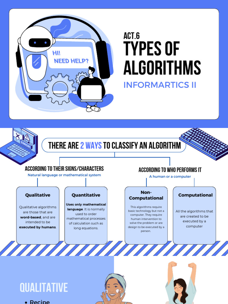 Types of Algorithms Presentation | PDF | Algorithms | Mathematics