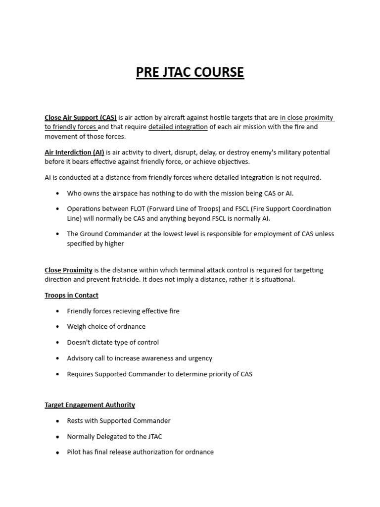 Close Air Support & Air Interdiction Guide | PDF | Close Air Support ...