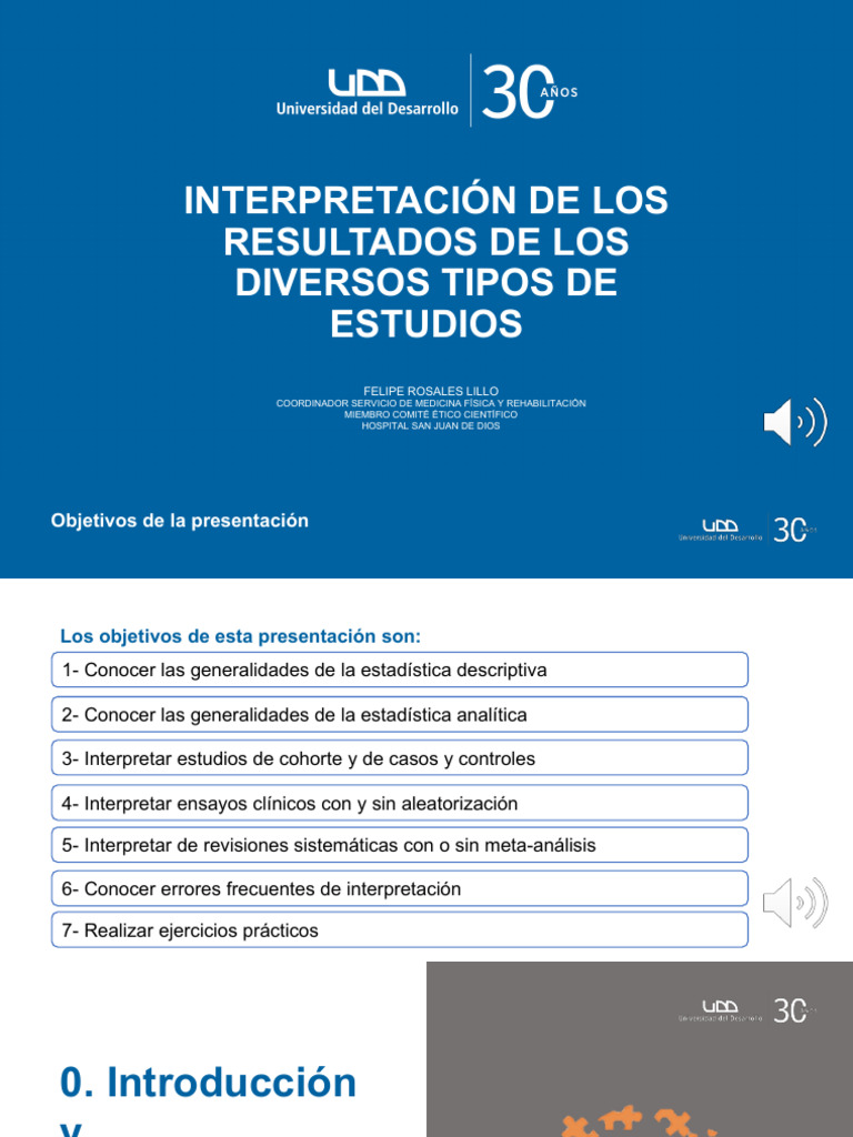 5 - Interpretación de Los Resultados de Los Diversos Tipos de Estudios ...