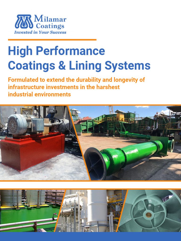 Custom Industrial Coatings Solutions | PDF | Epoxy | Corrosion