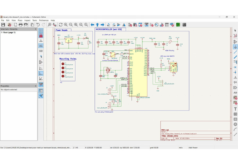 L1 PCB Design Full Schematic | PDF