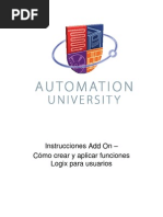 Como Crear Funciones Add on (B - S4 - BT4ES WBK)