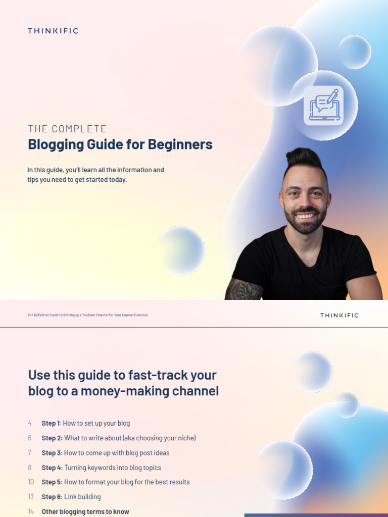 Complete Blogging Guide for Beginners | PDF | Search Engine ...