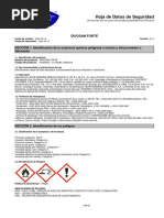 Hoja de Seguridad Vortexx Ecolab | PDF | Residuos