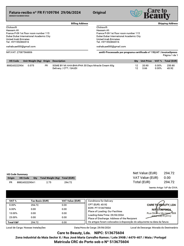 PHC Invoice 800025154 800015923 PDF | PDF | Payments | Government Finances