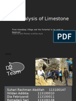 Core Analysis of Limestone SUHARI