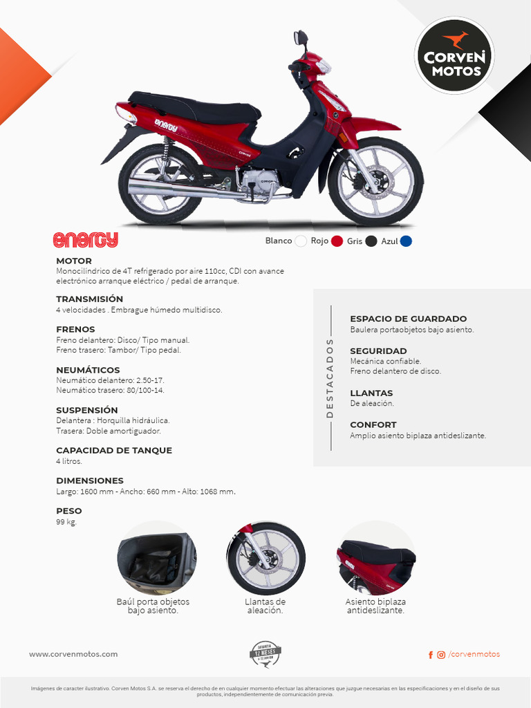 New Energy 110 AD - Print 1 | PDF | Motocicleta | Vehículos terrestres