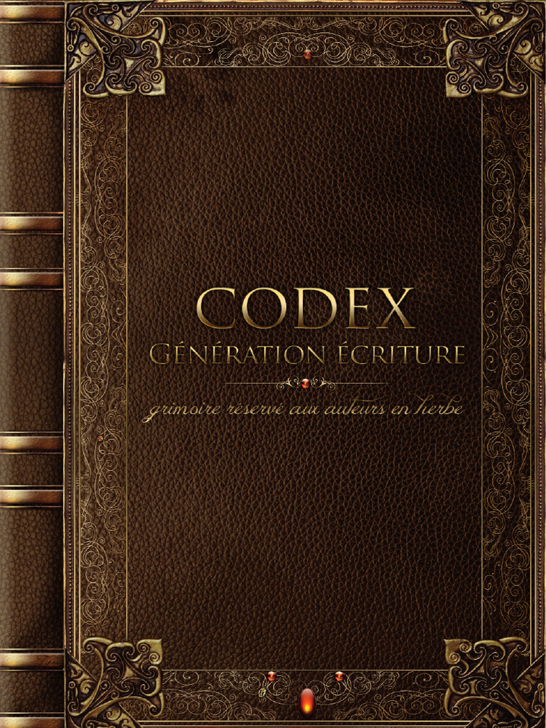 Codex Génération Ecriture | PDF | Romans | Fiction d'horreur
