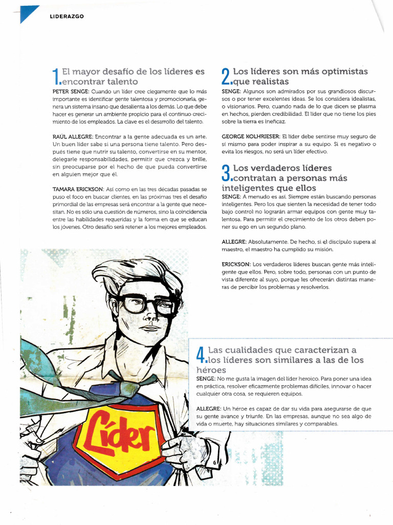 Desafíos y Claves del Liderazgo Efectivo | PDF