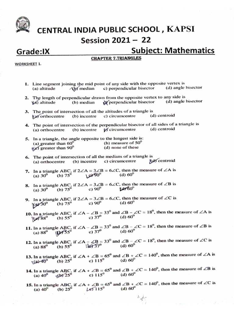 Worksheet 1 Chapter 7 Pdf