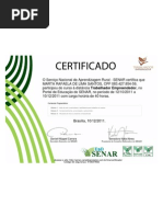 certificado