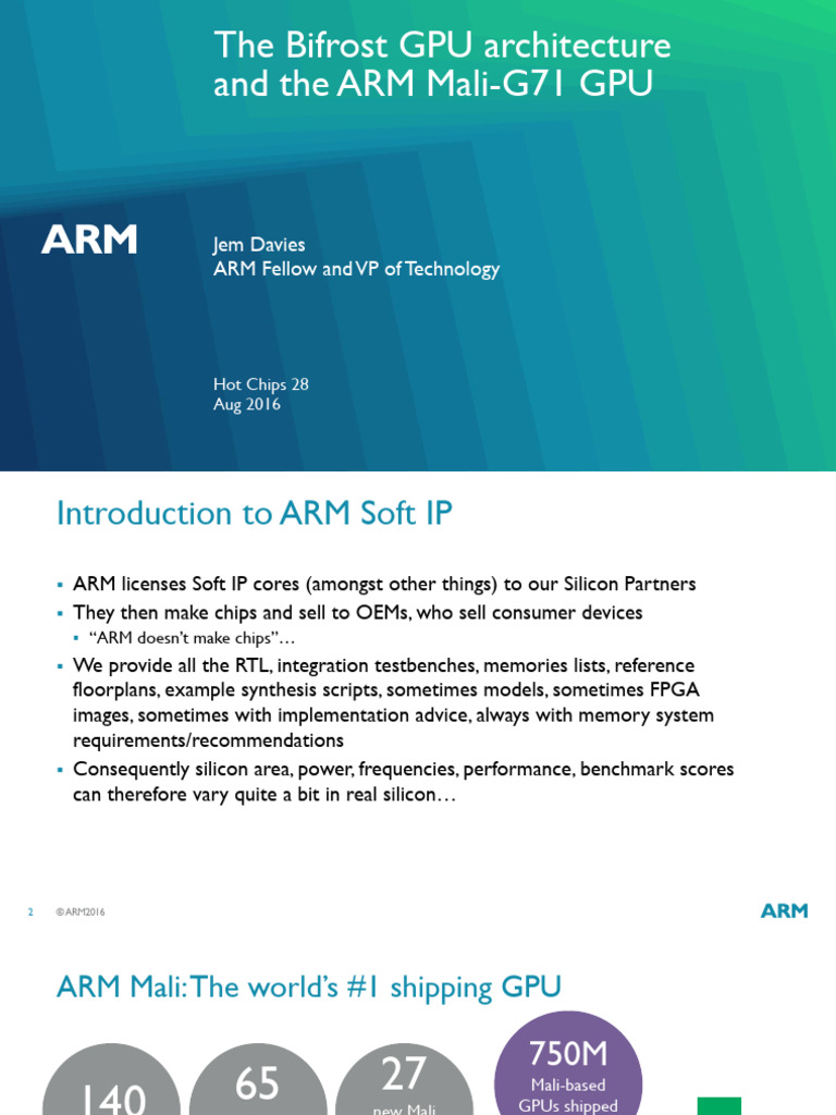 Bifrost GPU Architecture Overview | PDF | Graphics Processing Unit ...