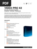 Magix Video-Pro-X2 Info Us