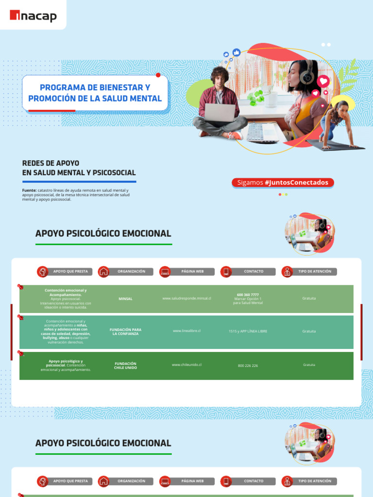 Redes de Apoyo en La Salud Mental Psicosocial | PDF | Salud mental