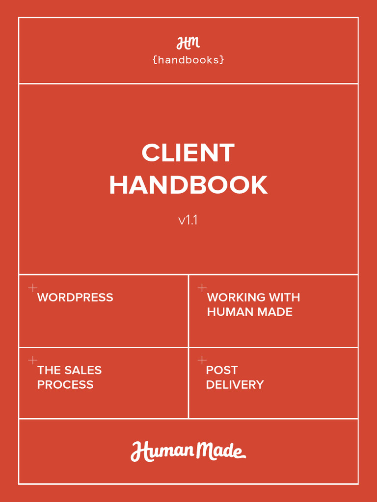 Human Made Client Handbook - v1.1 | PDF | Scrum (Software Development ...