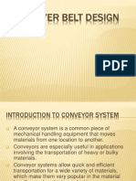 Conveyer Belt Design