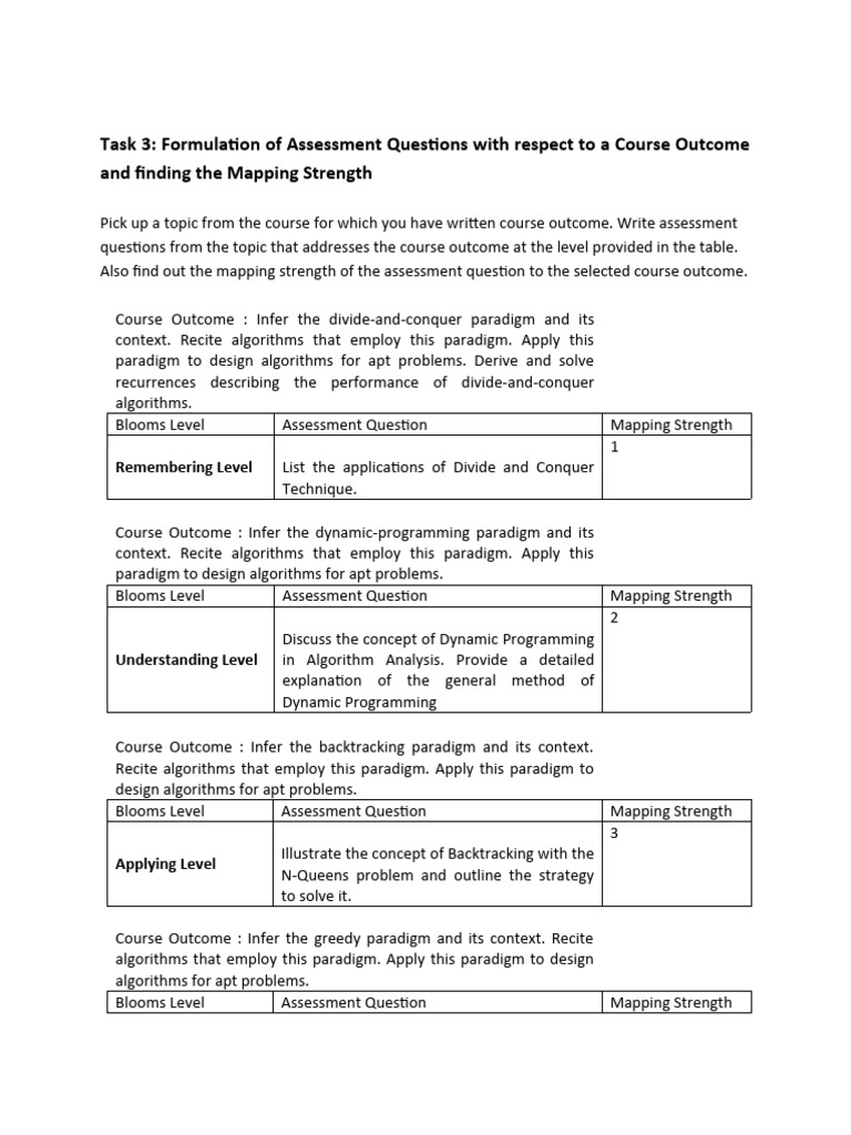Task 3 pdf dynamic programming algorithms