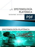 La Epistemología Platónica