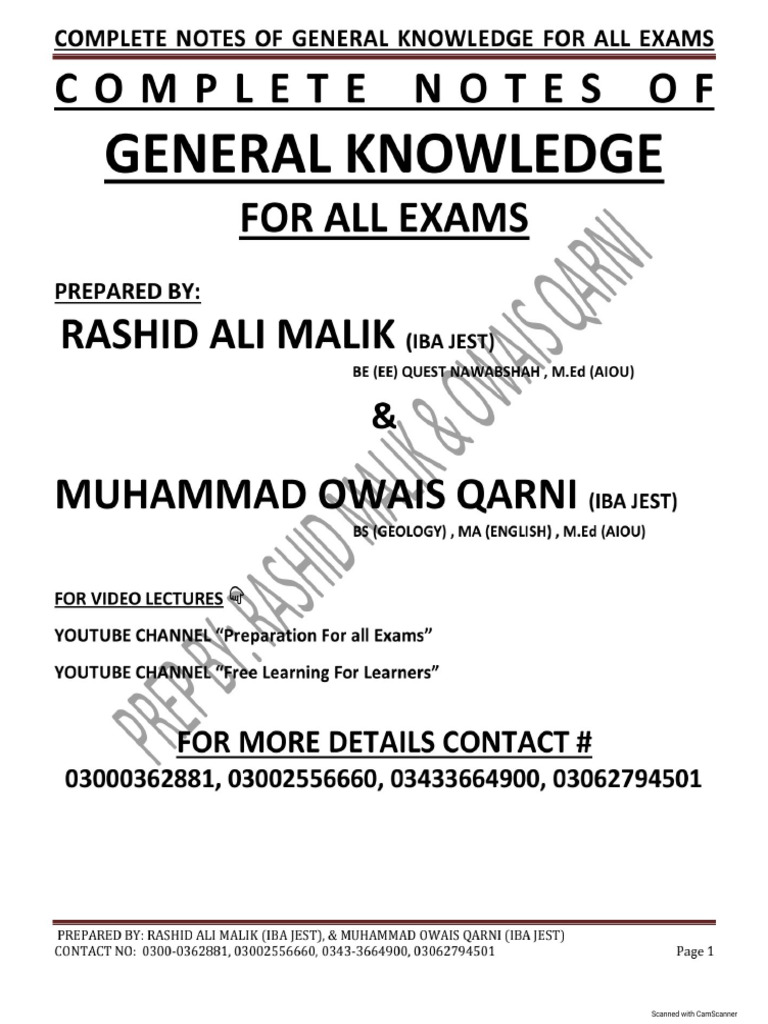 GK | PDF