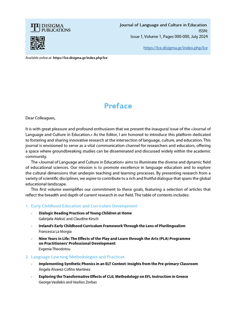 LCE 01-01 21x29 Preface | PDF | English As A Second Or Foreign Language ...