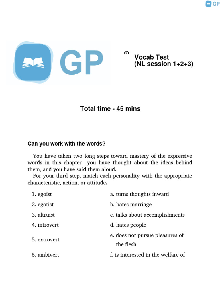 NL Test 1+2+3 PDF Polygamy Marriage