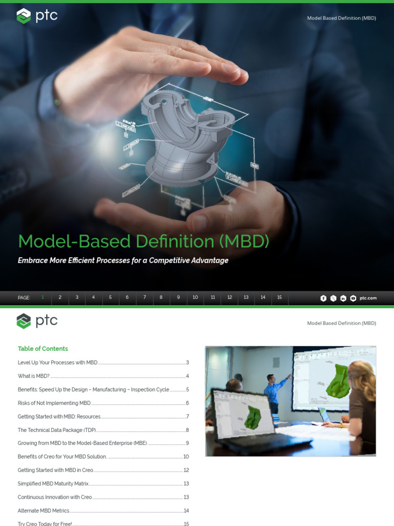 MBD in Creo: Transforming Design Processes | PDF | Product Lifecycle ...