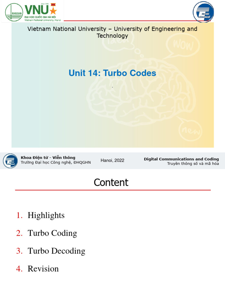 14.turbo Codes M | PDF