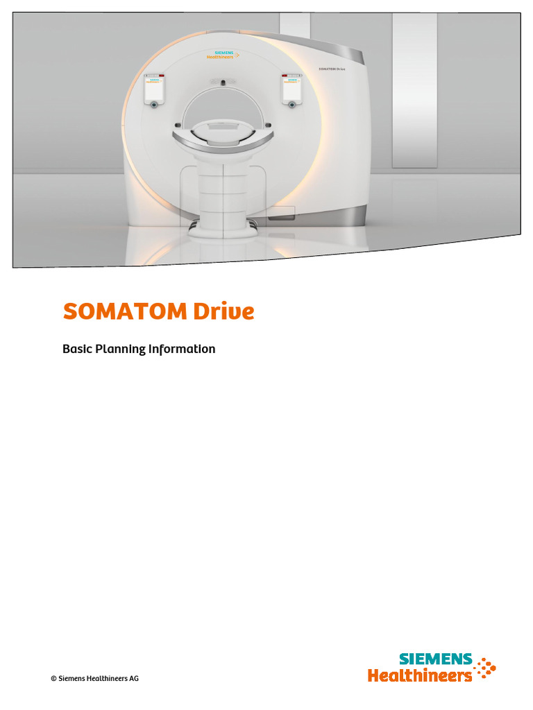 SOMATOM Drive: Planning Specifications | PDF | Computer Network | Water