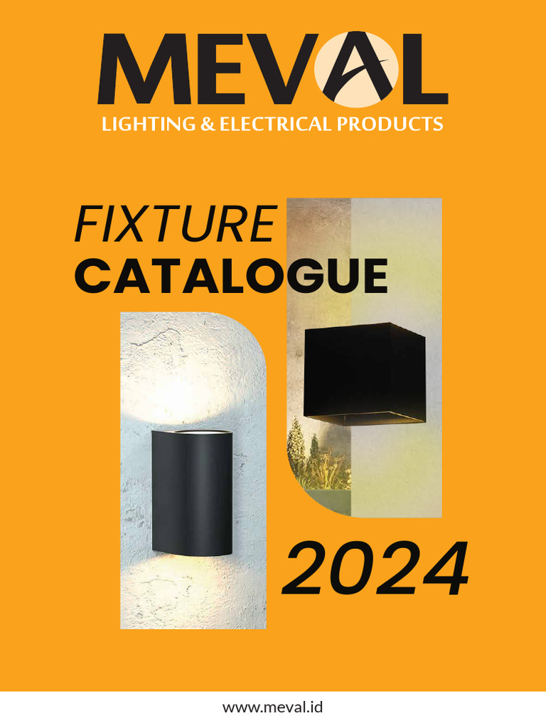 Meval Indonesia Lighting Catalogue | PDF | Lighting | Components