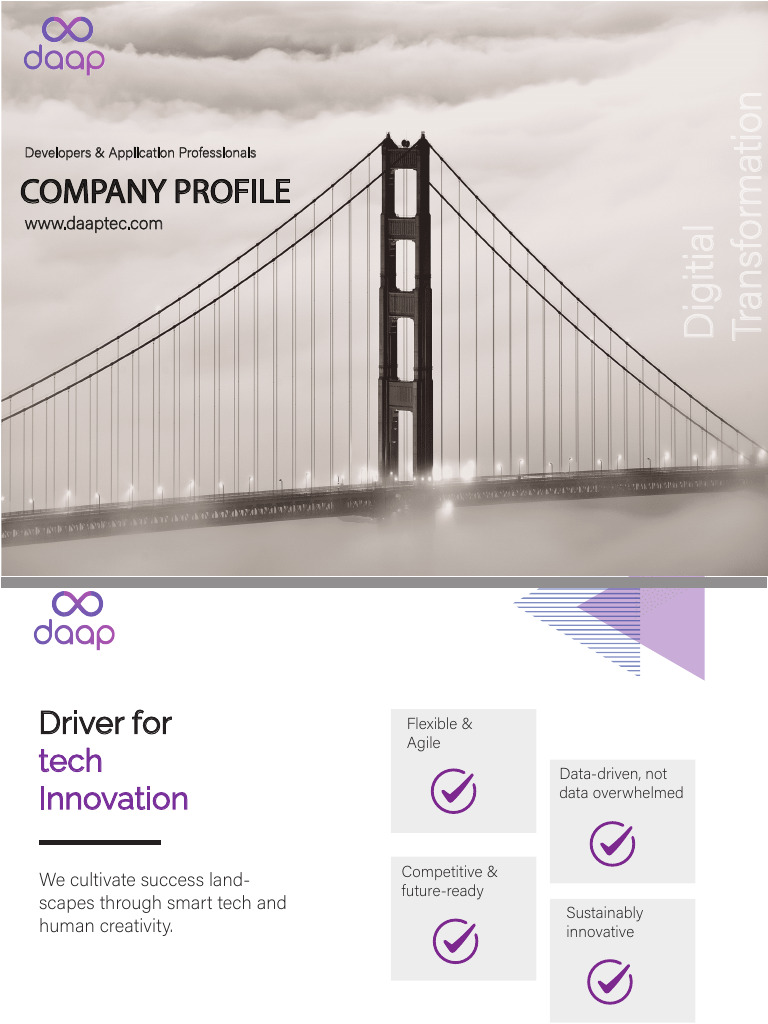 DaaP Company Profile | PDF | Customer Relationship Management ...