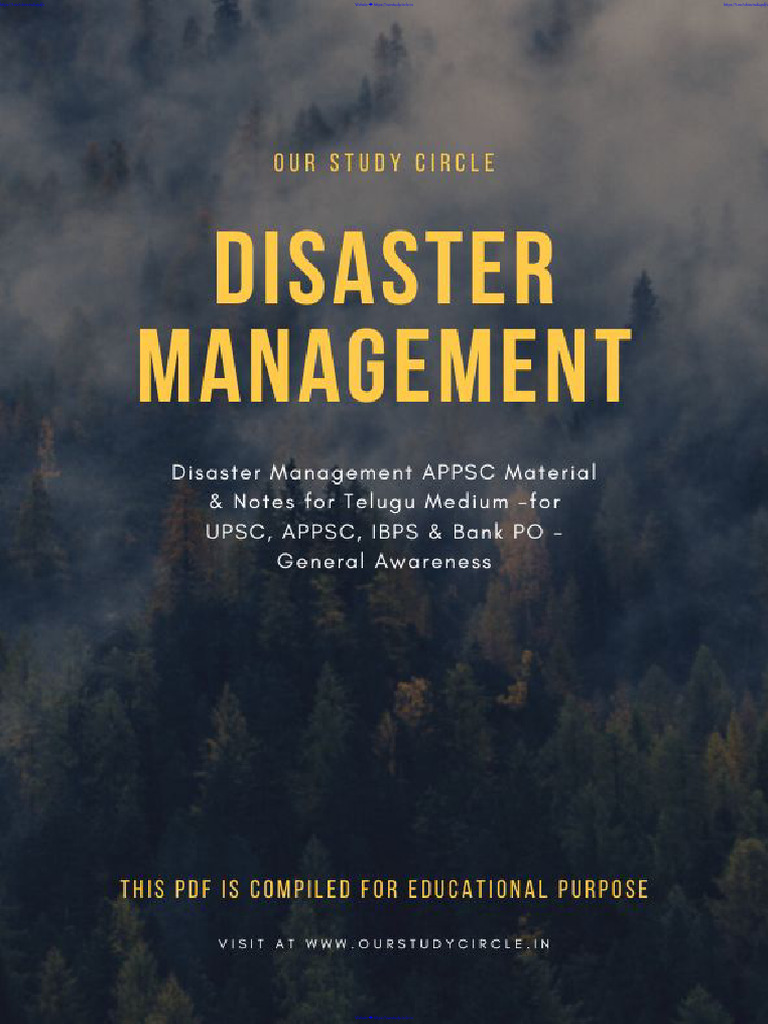 Disaster Notes | PDF