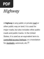Understanding Frontage Roads and Interchanges | PDF | Interchange (Road ...