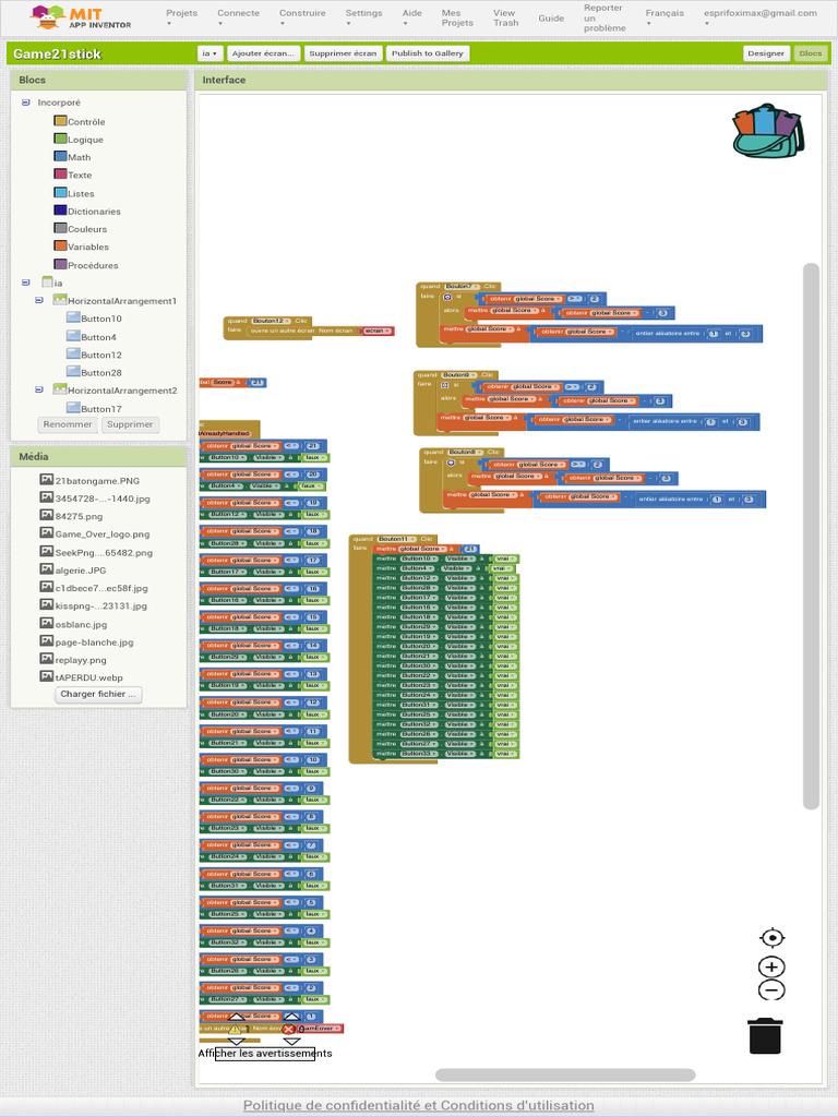 Guide de création avec App Inventor 2 | PDF | Informatique | Logiciel