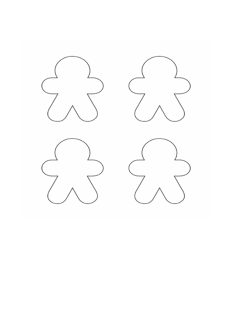 Gingerbread Man Template Printable - 176993.jpg | PDF