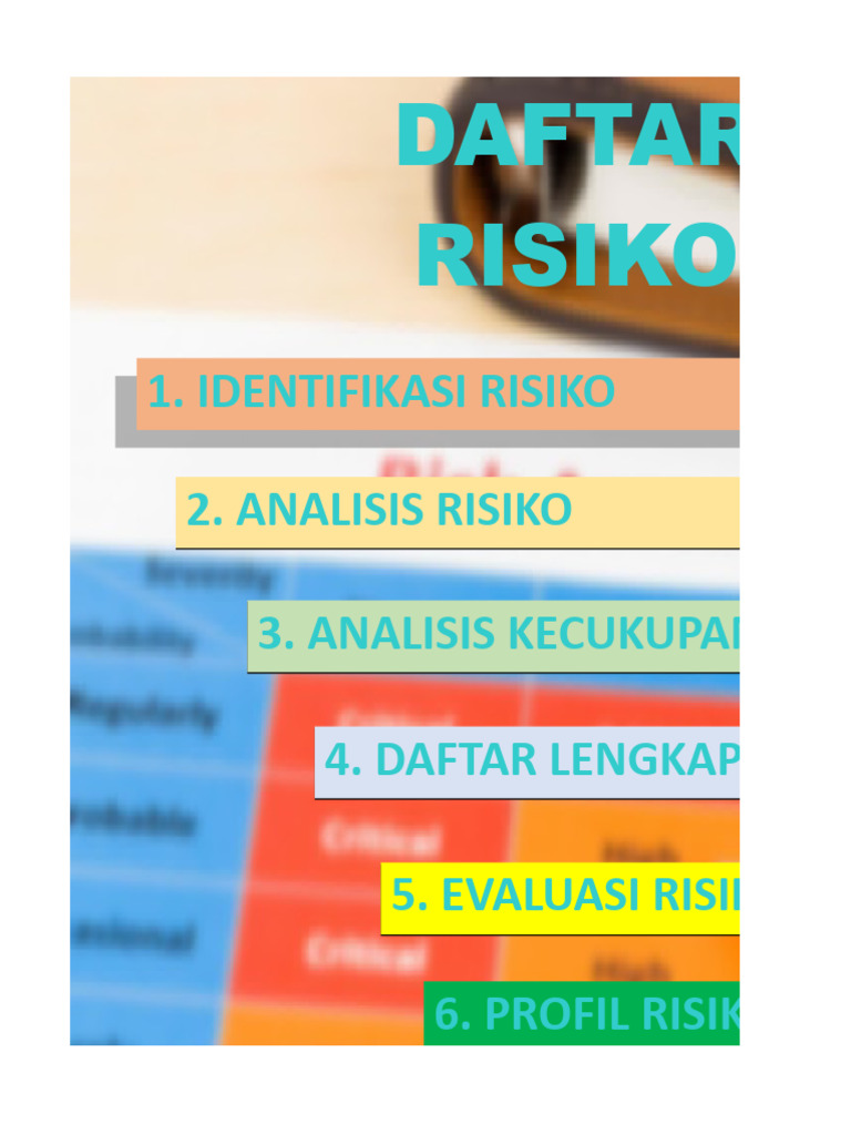 Identifikasi dan Analisis Risiko Kesehatan | PDF
