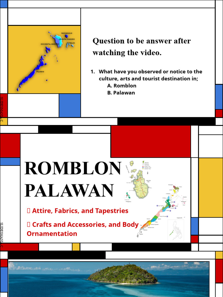 Romblon and Palawan Arts & Crafts | PDF | Textiles