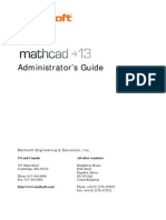 Administrator's Guide: Mathsoft Engineering & Education, Inc. US and Canada All Other Countries
