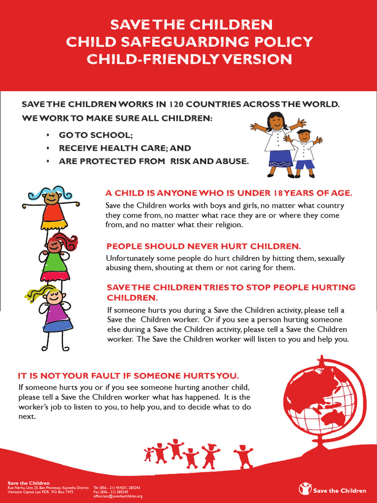 Lao Children-Friendly en | PDF | Injustice | Child Welfare