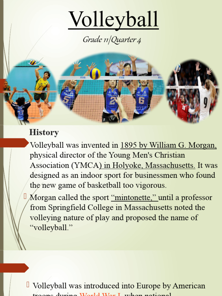 Hope 11 Handouts Volleyball 4th Quarter Pdf Volleyball Indoor Sports