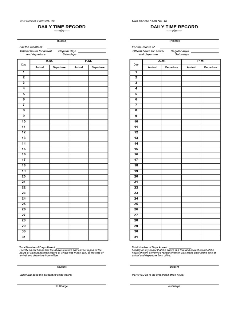 Work Immersion DTR | PDF