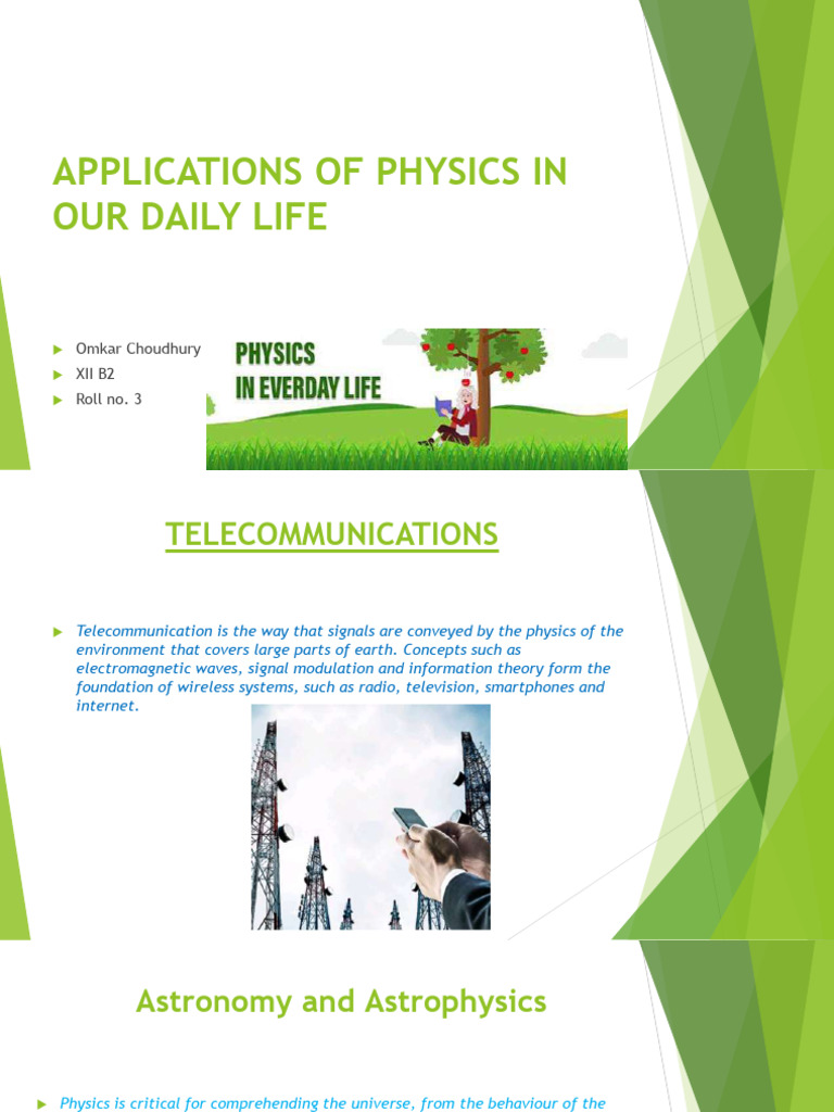 Physics Applications in Daily Life | PDF | Washing Machine | Force