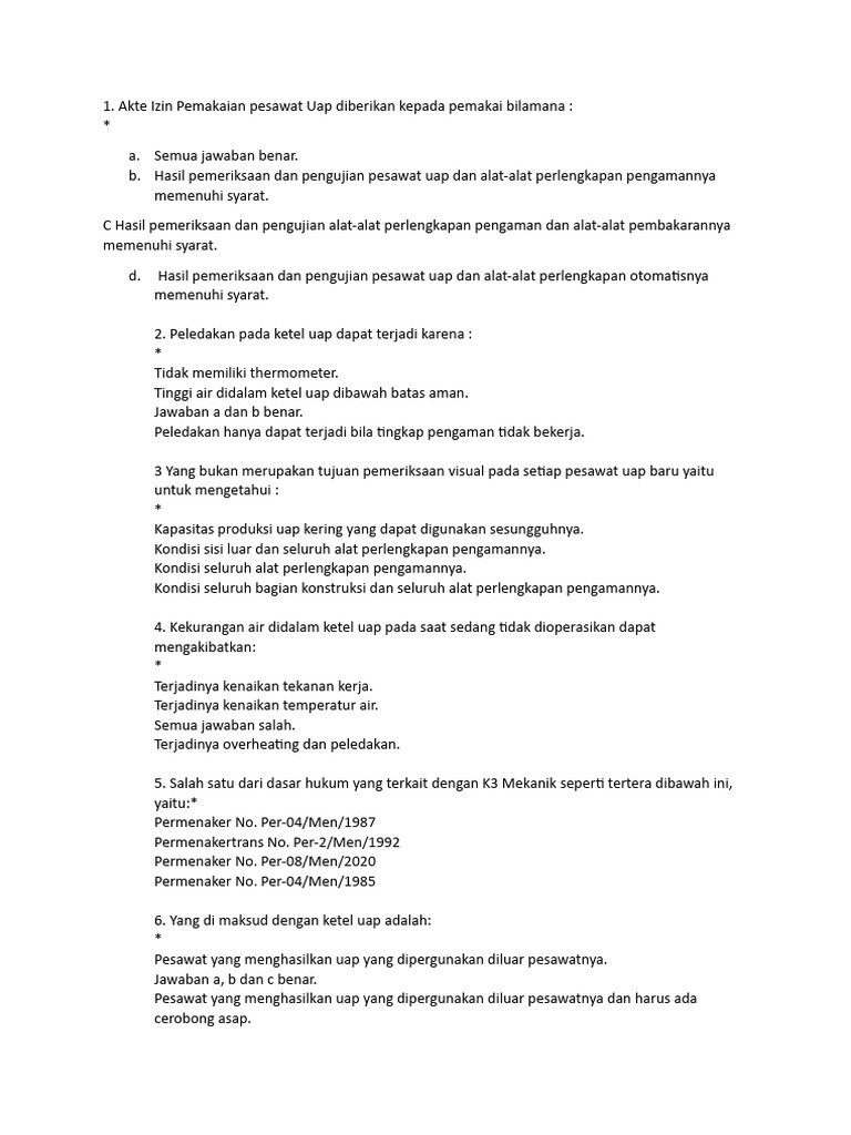 K 3 | PDF | Teknologi & Rekayasa