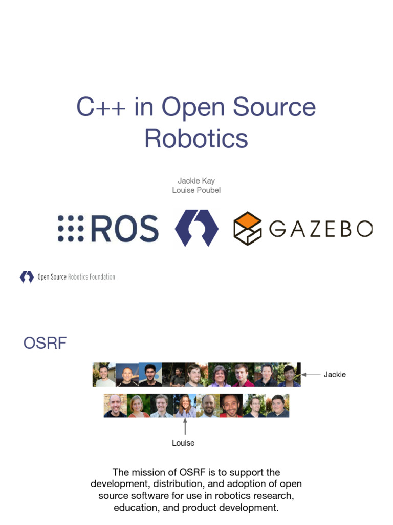 C++ for Open Source Robotics | PDF | Computing | Computer Programming